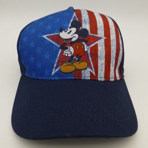 Mickey Mouse United States Star Adjustable Hat